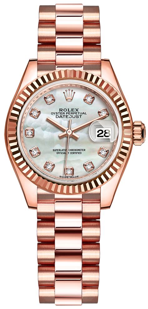 ladies stainless mop used rolex|rolex lady datejust 31 everose.